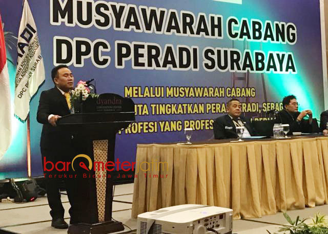 Pimpin Peradi Surabaya, Haryanto: Ketua Cukup 1 Periode