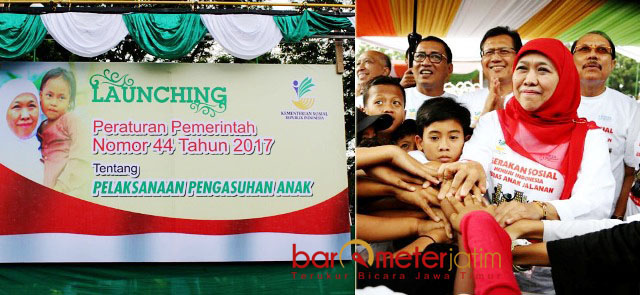 Kemensos Anugerahi Soekarwo Tokoh Peduli Anak Jalanan