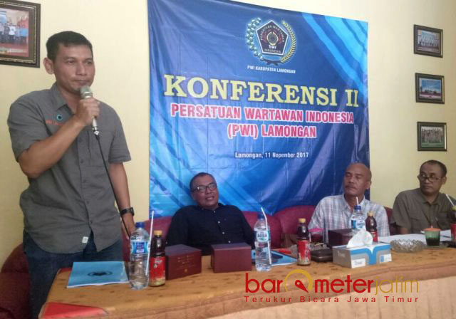 Aklamasi, Bachtiar Febrianto Pimpin PWI Lamongan
