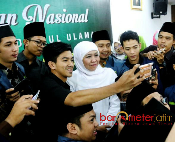 Idola Anak Muda NU, Ketum IPNU Doakan Khofifah Gubernur