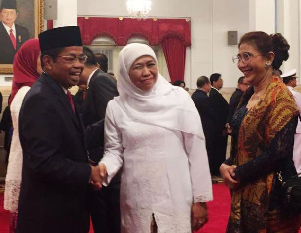 Tak Lagi Mensos, Khofifah: Hatiku di Jawa Timur