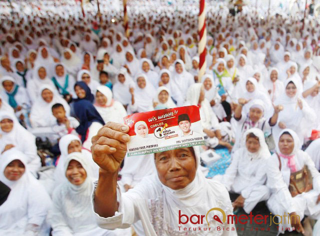 Muslimat NU Bojonegoro Satu Suara: Menangkan Khofifah