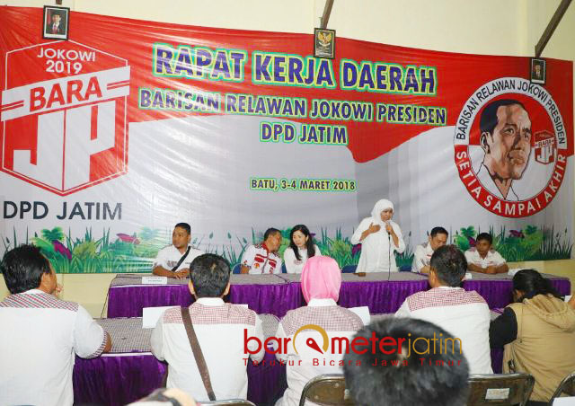 Barisan Relawan Jokowi Sokong Kekuatan Khofifah-Emil