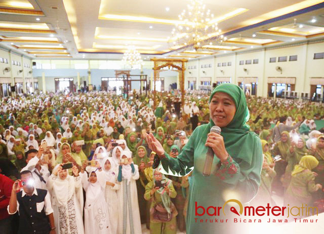 Ditekan PWNU, Muslimat NU Kian Solid Dukung Khofifah