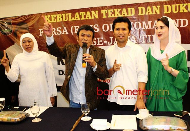 3 Kali Maju Pilgub Jatim, Rhoma: Oh Khofifah.. Wis Wayahe