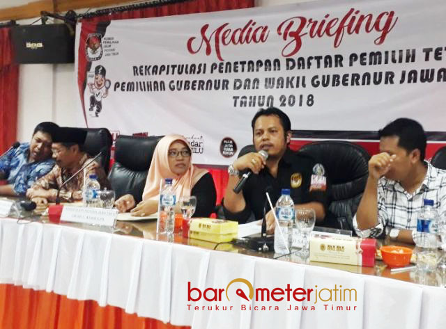 Catat DPT Pilgub Jatim 30.155.719 Pemilih, 67.644 TPS