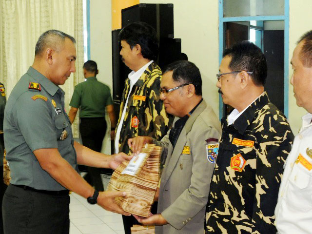 Pilkada Jatim, Danrem Bhaskara Jaya Bina Keluarga Besar TNI
