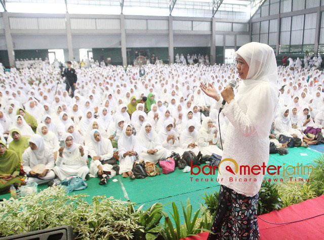 Ingatkan Warga Muslimat NU, Khofifah: Jangan Salah Coblos
