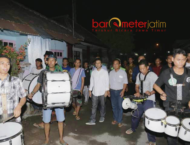 Sahur Bersama di Basis PKB, Emil Disambut Meriah Warga