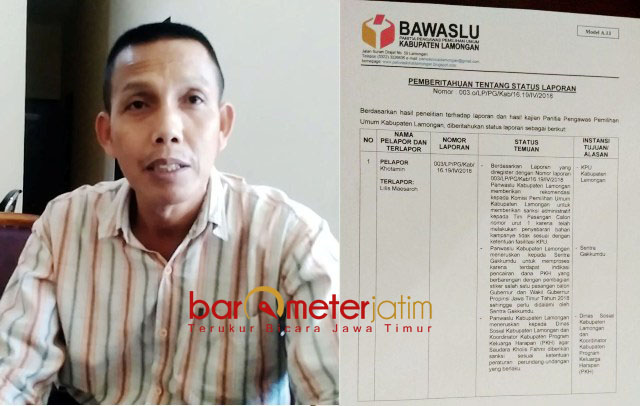 Rekomendasi Tak Jelas KPU Surati Panwaslu Lamongan