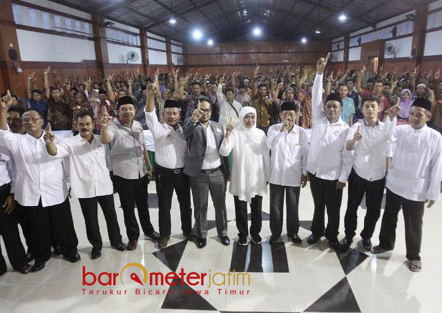 Perkuat Mataraman, Khofifah-Relawan Konsolidasi di Ngawi