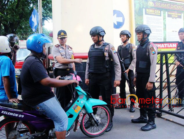 Waspadai Teror Bom, Polres Gresik Perketat Pengamanan
