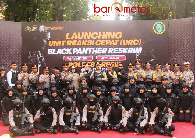 Basmi Teroris, Polres Gresik Bentuk URC Black Panther