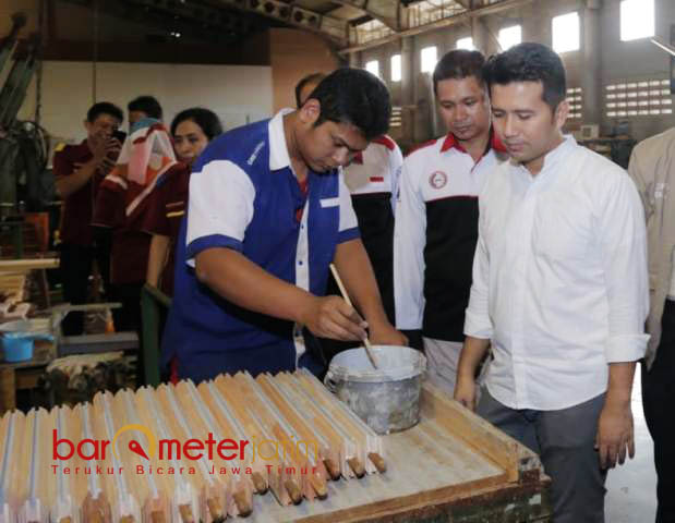 Dikawal Serikat Pekerja, Emil Road Show ke Kantong Industri