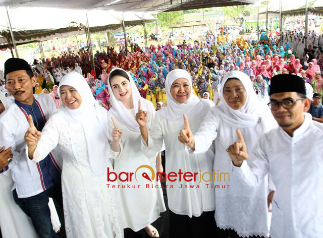 27 Juni, Guru PAUD Muslimat NU se-Blitar Coblos Khofifah-Emil