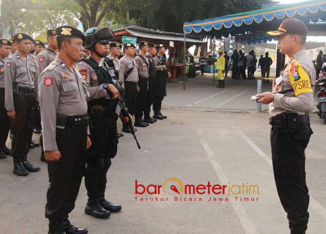 Amankan Pilgub, Polres Gresik Kirim 60 Personel ke Bawean
