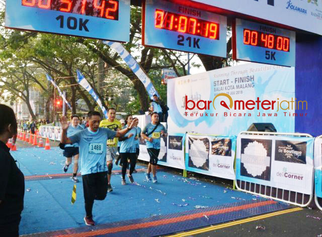Danrem 083/Baladhika Jaya Meriahkan The Malang Marathon
