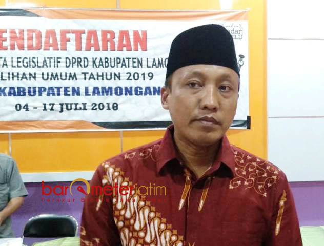 Hanya 15 Parpol yang Daftarkan Bacaleg ke KPU Lamongan