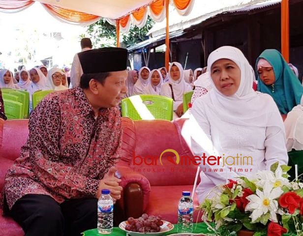 Khofifah Tantang Fandi Utomo Nyalon Wali Kota Surabaya