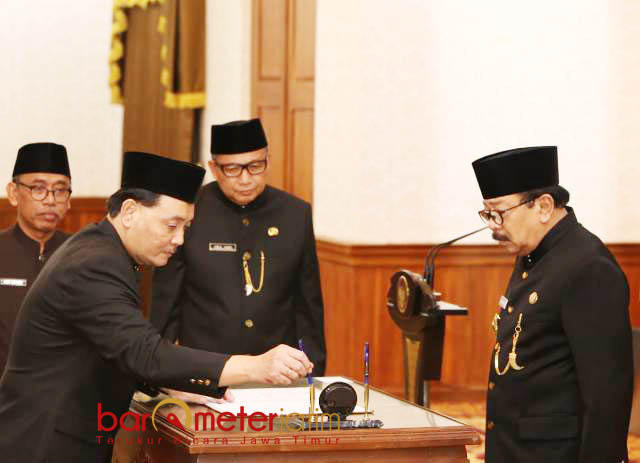 Kepala BPKAD Jatim Dilantik sebagai Pj Sekdaprov Jatim