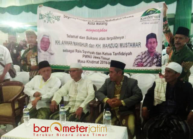 Duet Kiai Anwar-Kiai Mustamar Pimpin PWNU Jatim 2018-2023