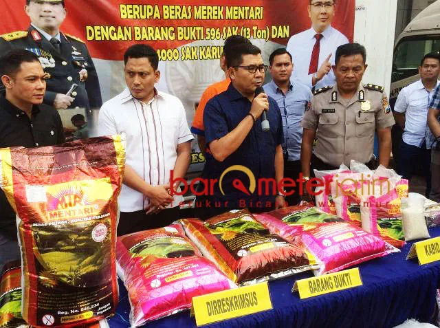 Setahun, Merek dan Kualitas Beras Mentari Dipalsu