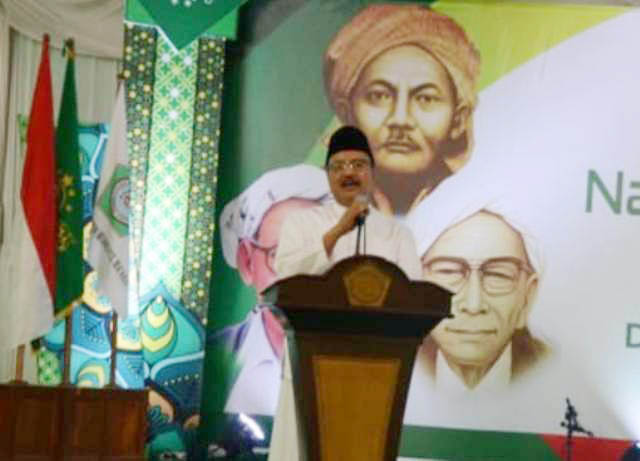 Di Pelantikan PWNU, Gus Ipul Sebut Ada yang Khianati Kiai