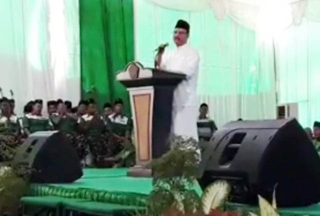 Hadir di Pelantikan PWNU, Gus Ipul Tak Direkom Pakde Karwo