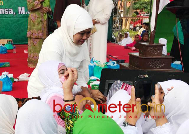 Bangun JKSN, Khofifah Tolak Masuk Timses Jokowi di Jatim!