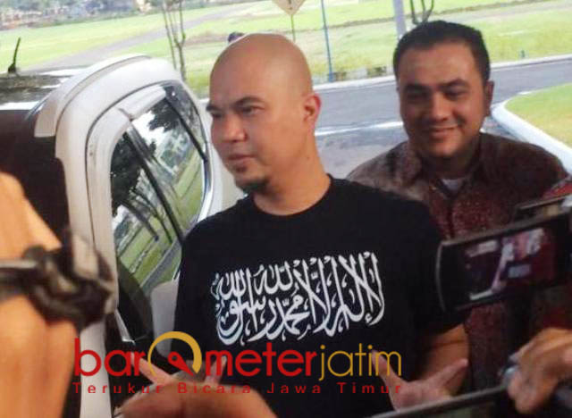 Berkaus Kalimat Tauhid, Dhani Penuhi Panggilan Polda Jatim