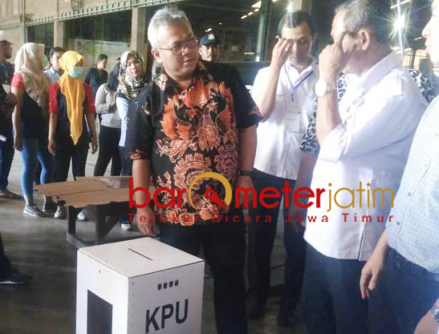 Turun ke Gresik, KPU RI Pantau Produksi Logistik Pemilu 2019