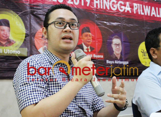 Nama Bayu Airlangga Melejit di Bursa Pilwali Surabaya