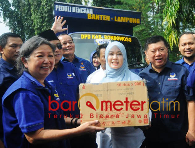 Pengiriman 38 Truk Bantuan untuk Korban Tsunami Tuntas