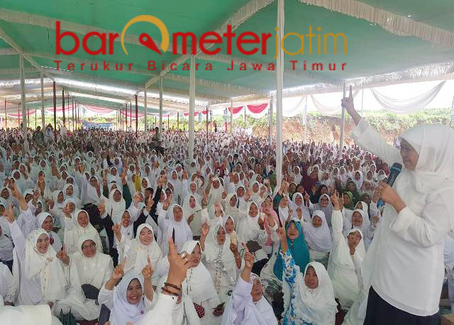 Jelang Dilantik, Khofifah Masih Deklarasi JKSN di Lampung