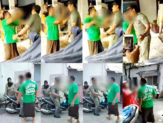 Viral Video Staf Kelurahan di Surabaya Dianiaya Timses Caleg