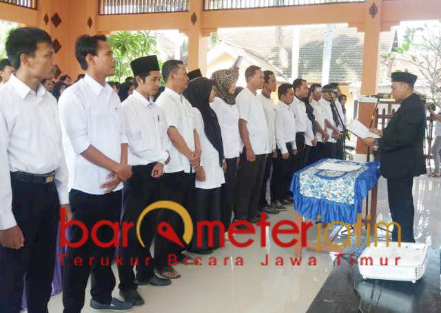 Ngebut Bawaslu Lamongan Lantik 4.502 Pengawas TPS