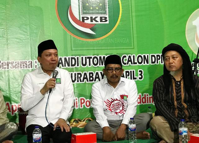 17 April, Fandi Utomo Doakan PKB dan Kiai Maruf Menang