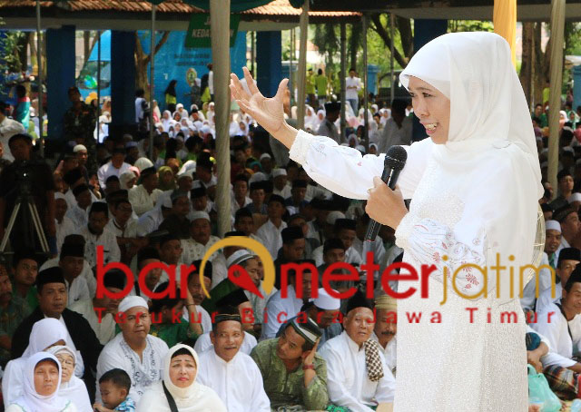 Di Acara NU, Khofifah Ingatkan Bahaya Semburan Kebohongan