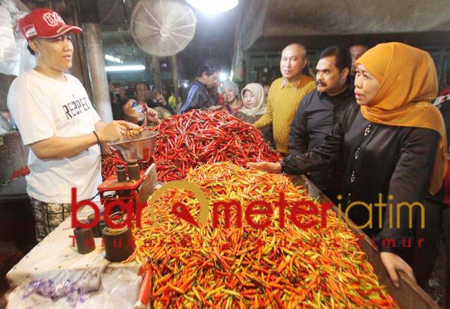 Harga Cabai di Jatim Tak Pedas Khofifah Siapkan BUMD Pangan