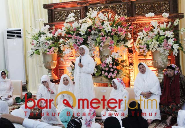 Mantu, Khofifah Tak Terima Kado Maupun Sumbangan