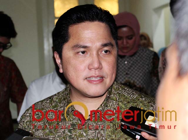 Erick Thohir Siap Bantu Khofifah Wujudkan Sports Center