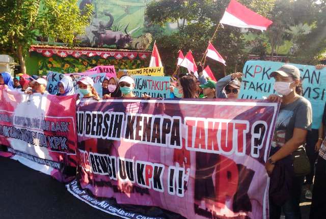 Masyarakat Arus Bawah Dukung Revisi UU karena Cinta KPK