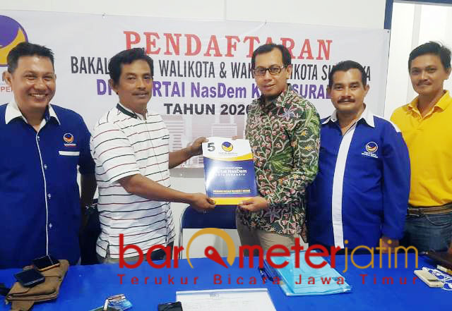 Penjaringan Nasdem, Sahabat Ambil Formulir untuk Gus Hans