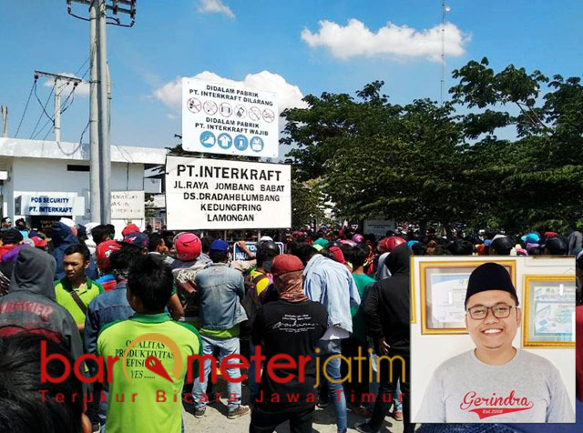 Demo Pekerja PT Interkraft, Begini Reaksi DPRD Lamongan