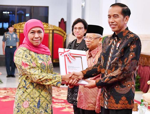 Khofifah Ajak Masyarakat Jatim Kawal DIPA-TKDD Rp 79,3 Triliun
