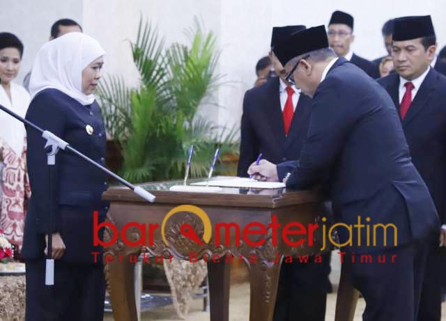 Peningkatan SPIP-APIP, Khofifah Ingin Pecah Telur ke Level 4