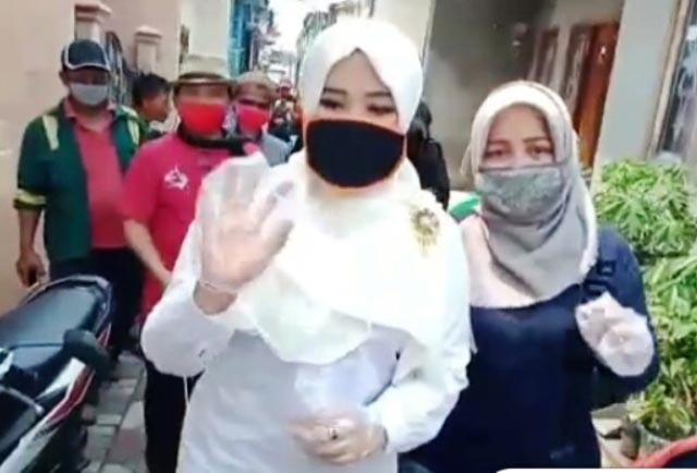 Perangi Corona, Relawan Ning Lia Sasar 38 RW di Surabaya