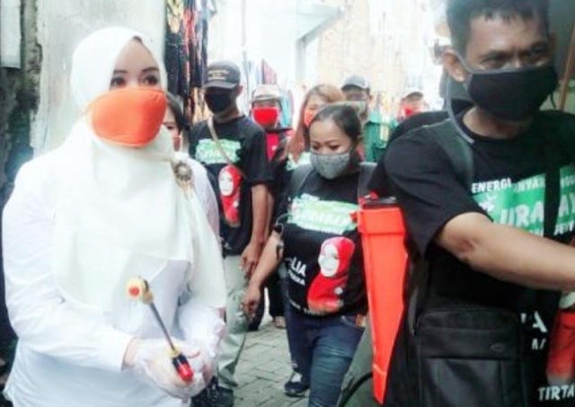 Tahapan Pilkada Ditunda, Lia Gotong Royong Perangi Corona