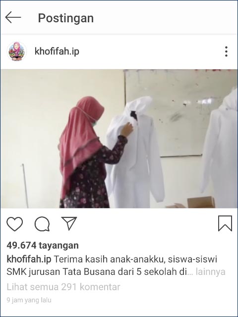 5 SMK di Lamongan Produksi Baju Hazmat, Khofifah Terharu