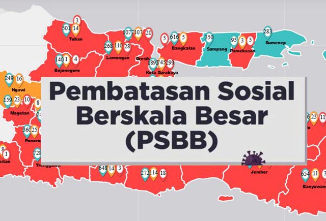 Surabaya Raya Sepakat PSBB, Hari Ini Khofifah Surati Menkes